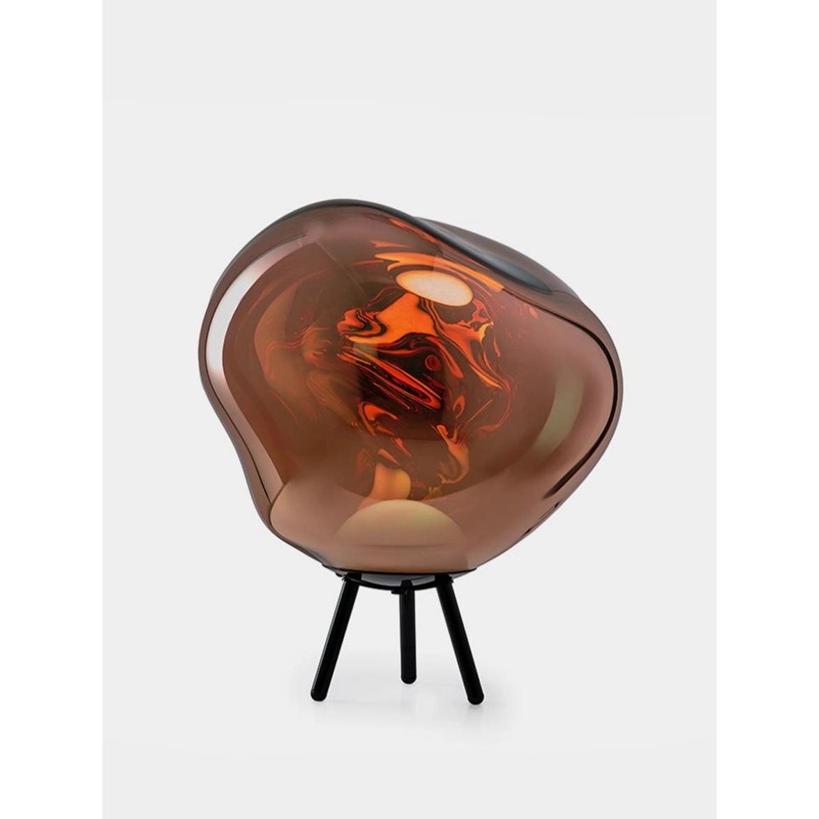 Tom Dixon Melt Portable Floor/Hanging Copper Black LED UN | Inomhusbelysning - Bordslampor - Bordslampor Interiör | Lampspecialisterna