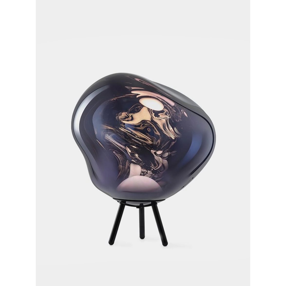 Tom Dixon Melt Portable Floor/Hanging Smoke Black LED UN | Inomhusbelysning - Bordslampor - Bordslampor Interiör | Lampspecialisterna