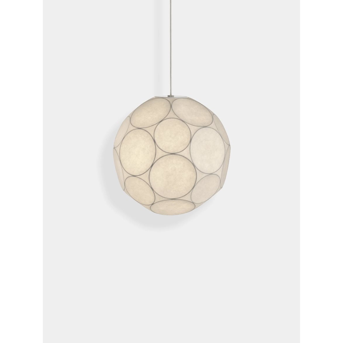 Tom Dixon Soft Pendant 45cm White CB-CCC | Inomhusbelysning - Taklampor - Taklampor hängande | Lampspecialisterna