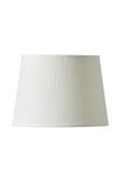 Lampskärm Qvist Classic Oval, 102 White, 22cm