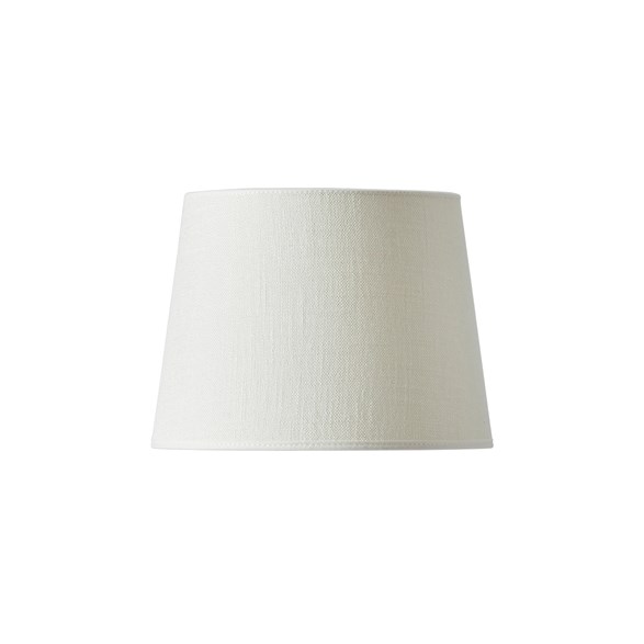 Lampskärm Qvist Classic Oval, 102 White, 27cm