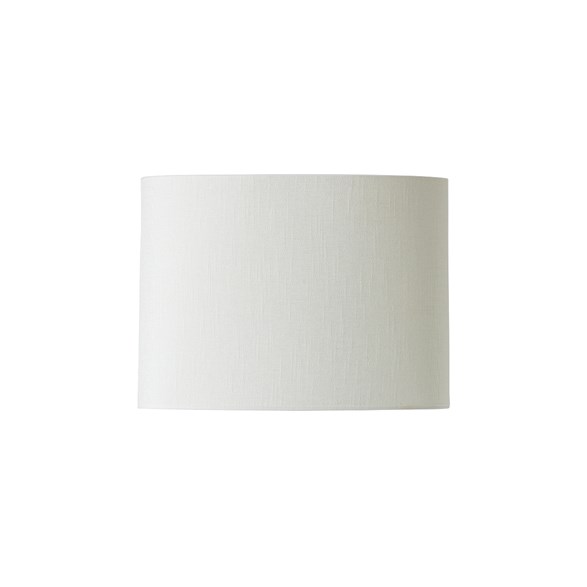 Lampskärm Qvist Modern Oval, 102 White, 45cm
