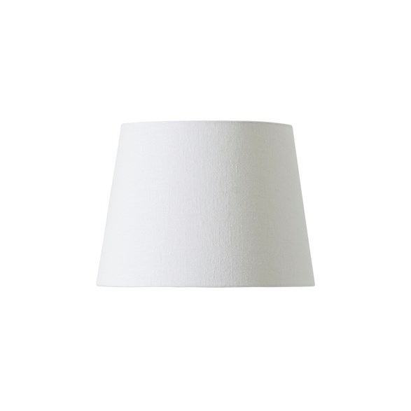 Lampshade Qvist Classic Round, 103 Linen White, 27cm