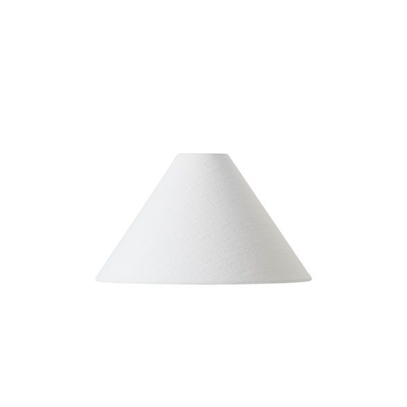 Lampshade Qvist Conical, 102 Linen White, 30cm