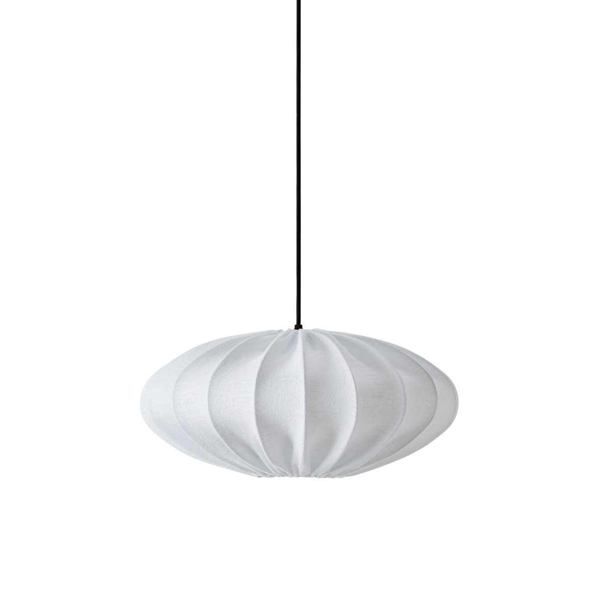 Qvist Studio Pendant Lamp Qvist Oval, 103 Linen White, 45cm