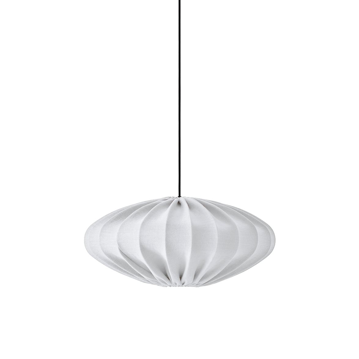 Qvist Studio Pendant Lamp Qvist Oval, 103 Linen White, 58cm