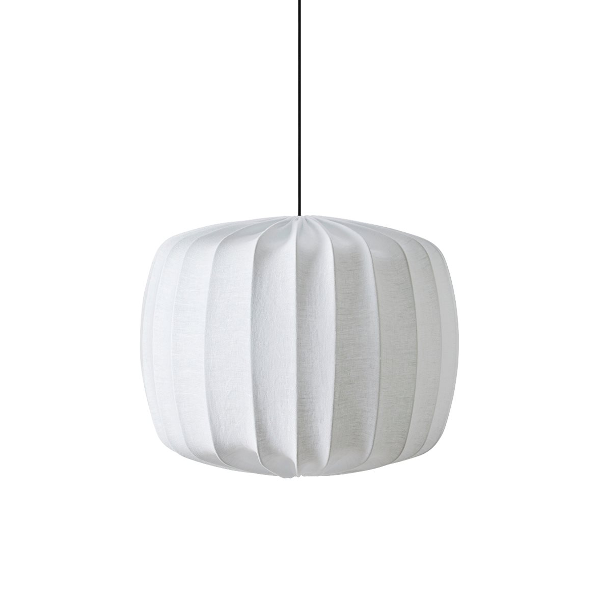 Qvist Studio Pendant Lamp Qvist Modern Straight, 103 Linen White, 75cm