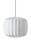 Pendant Lamp Qvist Modern Straight, 103 Linen White, 75cm