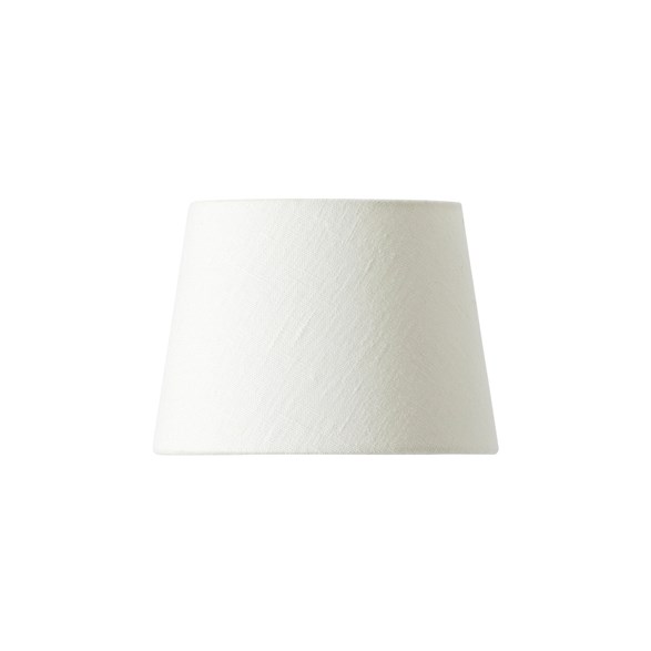 Lampshade Qvist Classic Round, 103 Linen Off-White, 18cm