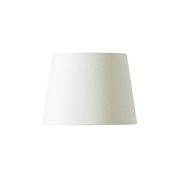 Lampskärm Qvist Classic Round, 103 Linen Off-White, 32cm