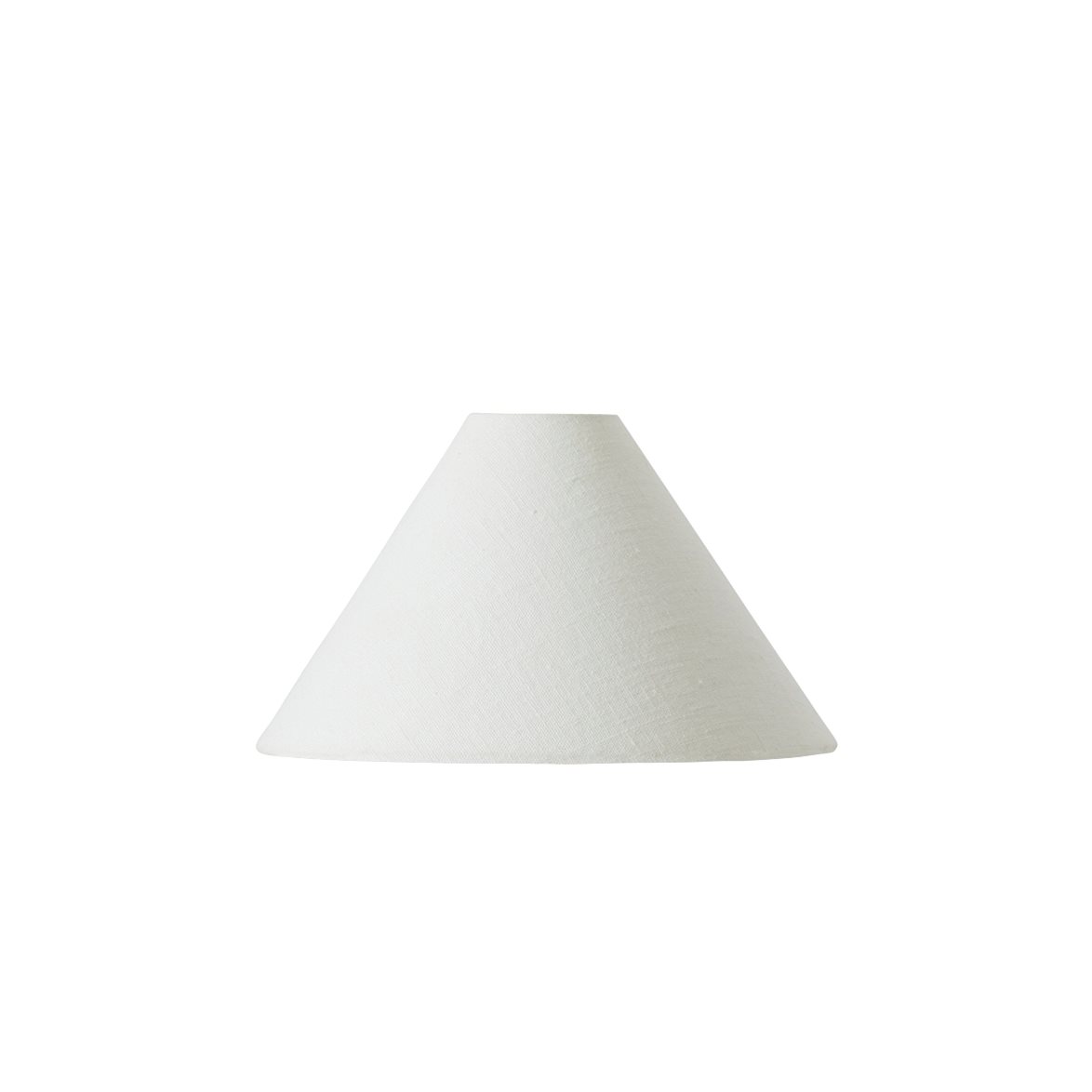 Qvist Studio Lampshade Qvist Conical, 103 Linen Off-White, 25cm