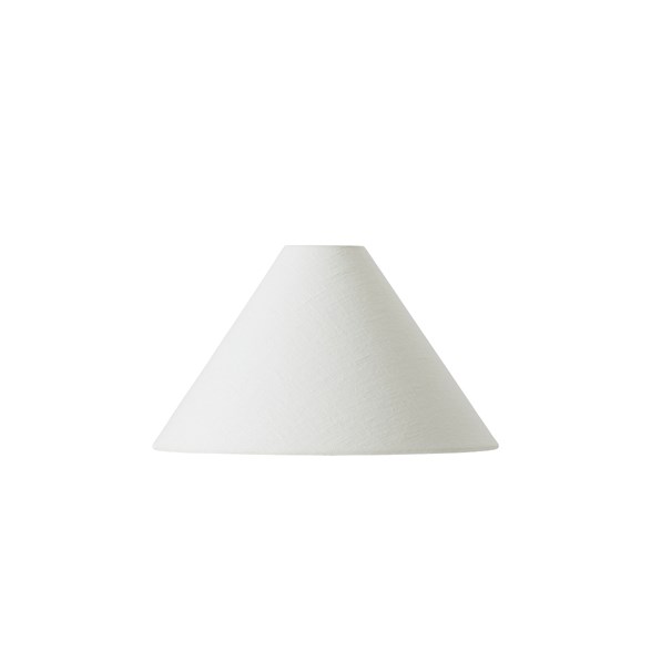 Lampskärm Qvist Conical, 102 Linen Off-White, 30cm