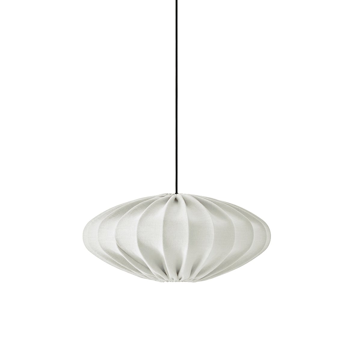 Qvist Studio Pendant Lamp Qvist Oval, 103 Linen Off-White, 58cm
