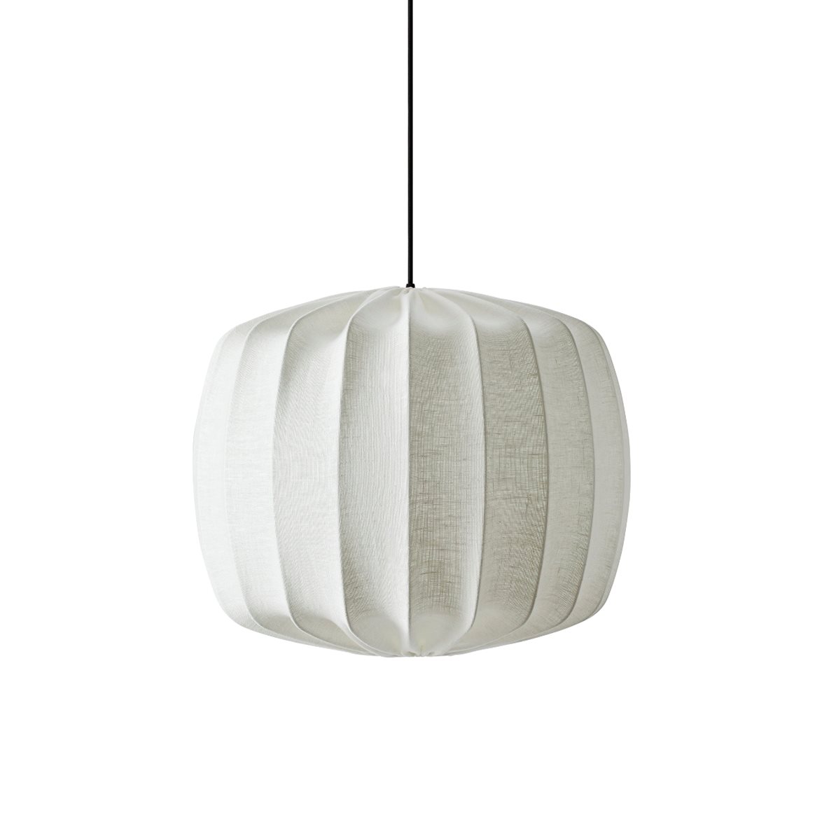 Qvist Studio Pendant Lamp Qvist Modern Straight, 103 Linen Off-White, 55cm