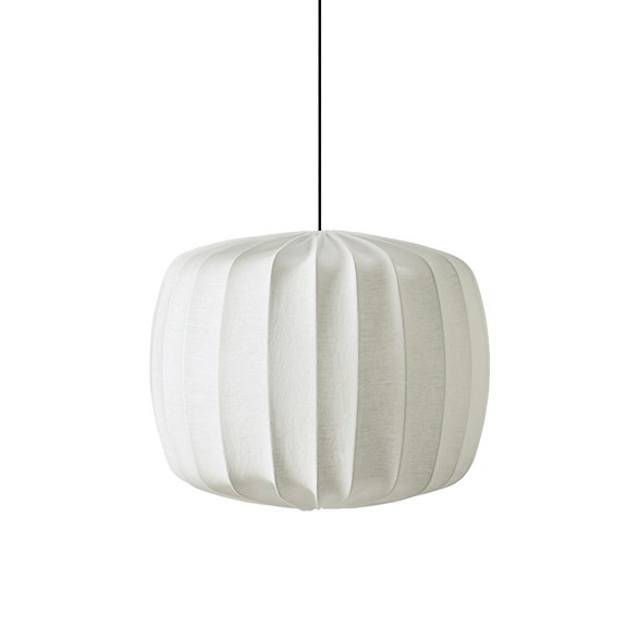 Pendant Lamp Qvist Modern Straight, 103 Linen Off-White, 75cm