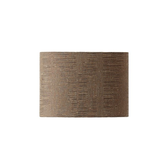 Lampshade Qvist Modern Oval, 112 Brown, 22cm