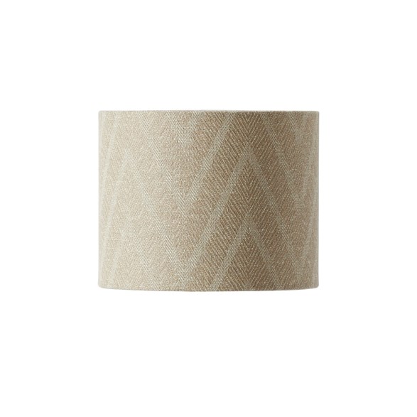 Lampshade Qvist Modern Round, 113 Taupe, 20cm