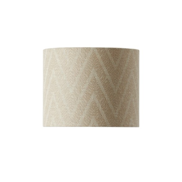 Lampshade Qvist Modern Round, 113 Taupe, 25cm