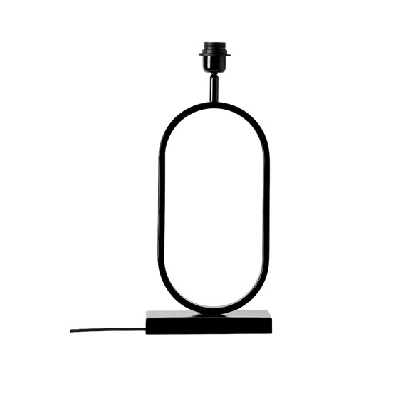 Lampfot Qvist 406, Black 51cm