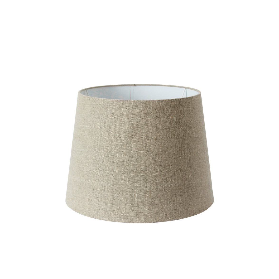 Qvist Studio Lampshade Qvist Classic Round, 103 Linen Natural, 38cm