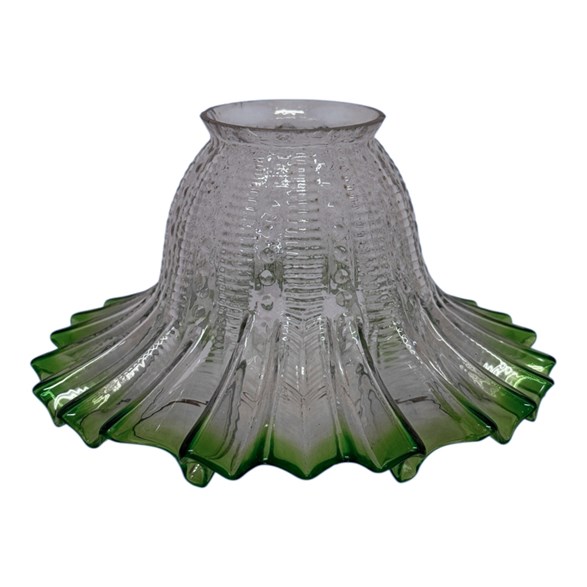 Klockskärm, matt/grön 16 cm