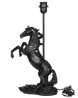 Lampa Häst Stegrande, svart