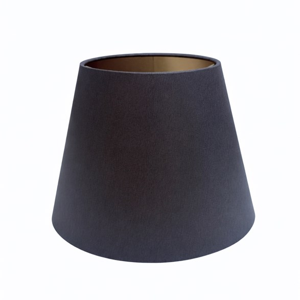 Lampskärm Mörkgrå/Guld 18cm