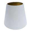 Lampskärm Creme/Guld 19cm