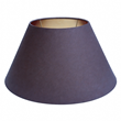 Lampskärm Mörkgrå/Guld 43cm