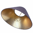 Lampskärm Mörkgrå/Guld 43cm