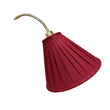 Lampskärm Boxplated Vinröd 24cm