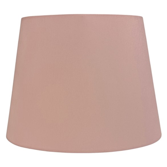 Lampskärm Oval Rosa/Vit 28cm