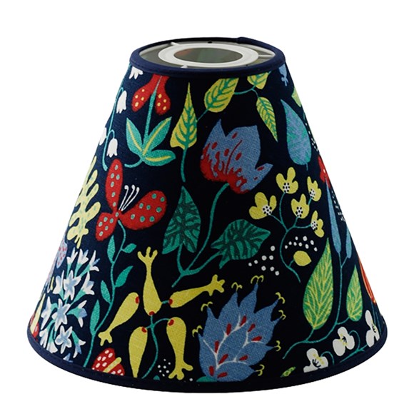 Herbarium Lampskärm Mörkblå 22/9