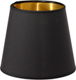Queen Lampskärm Svart/Guld 10cm