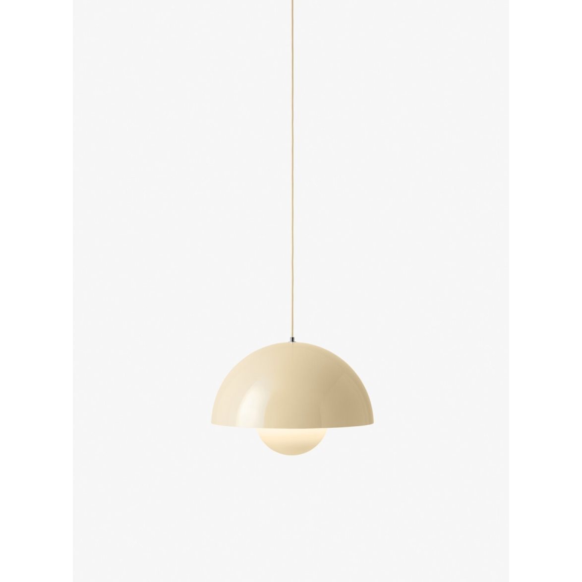 &tradition Flowerpot Pendel VP2 Ivory 50cm | Inomhusbelysning - Taklampor - Taklampor hängande | Lampspecialisterna
