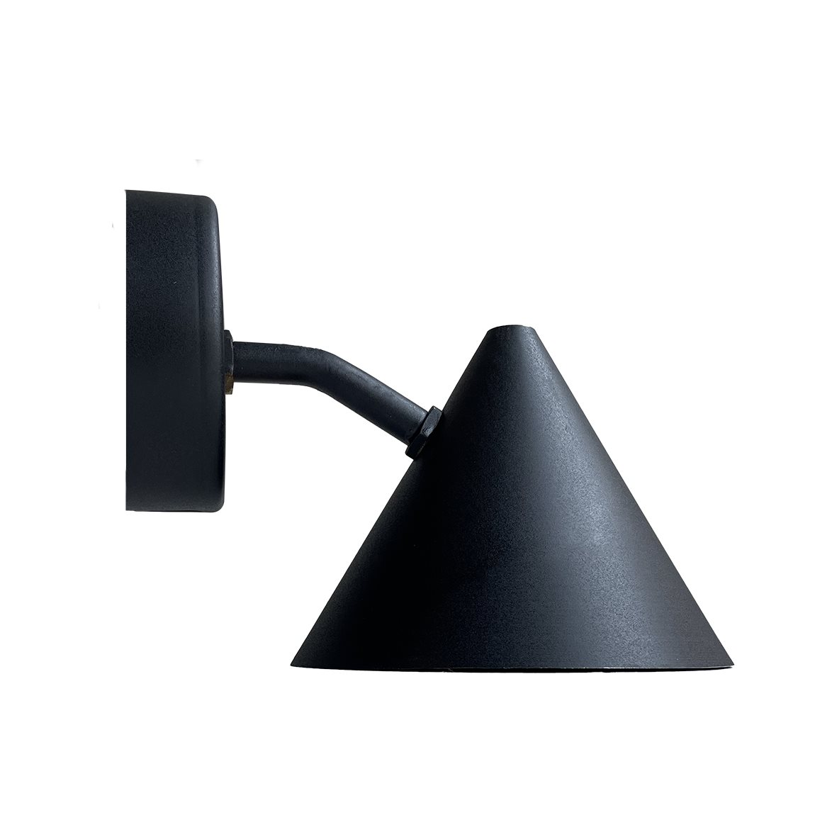 Westal Vägglampa Tratt Micro IP23 Svart | Utomhusbelysning - Fasadbelysning | Lampspecialisterna