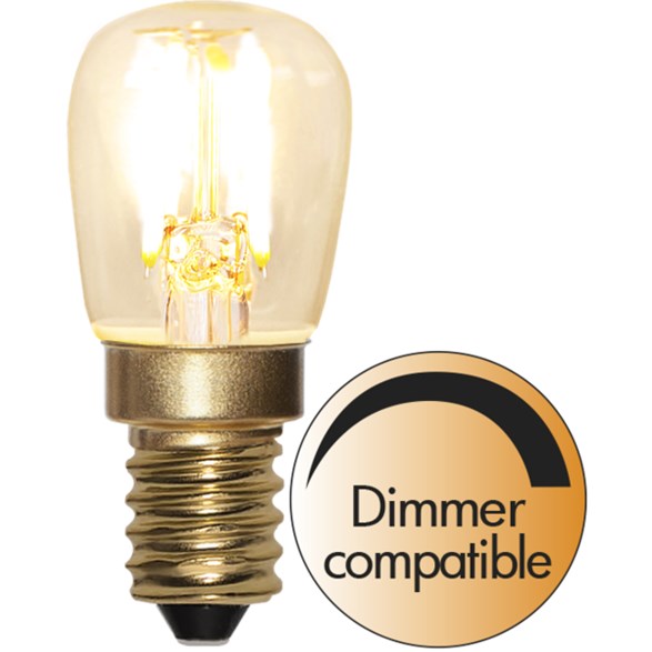LED-lampa E14 päronlampa Soft Glow, 2,2W dimbar