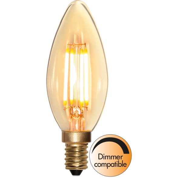 LED-lampa E14 kronljus Soft Glow 3,2W dimbar