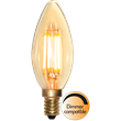 LED-lampa E14 kronljus Soft Glow 3,2W dimbar