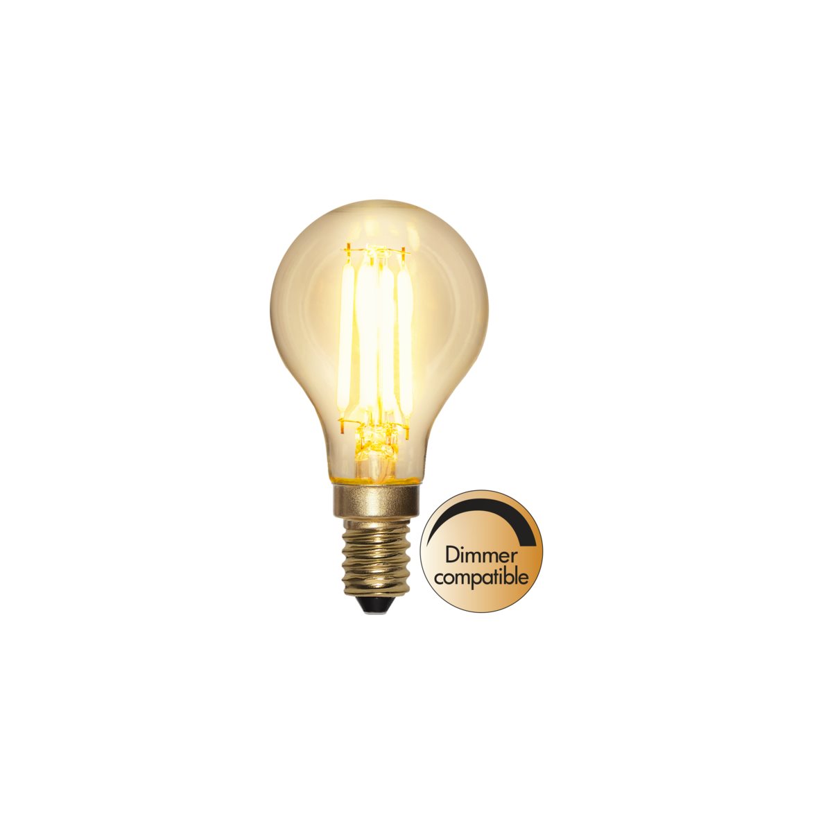 LED-lampa E14 Klot, 3,2W Soft Glow