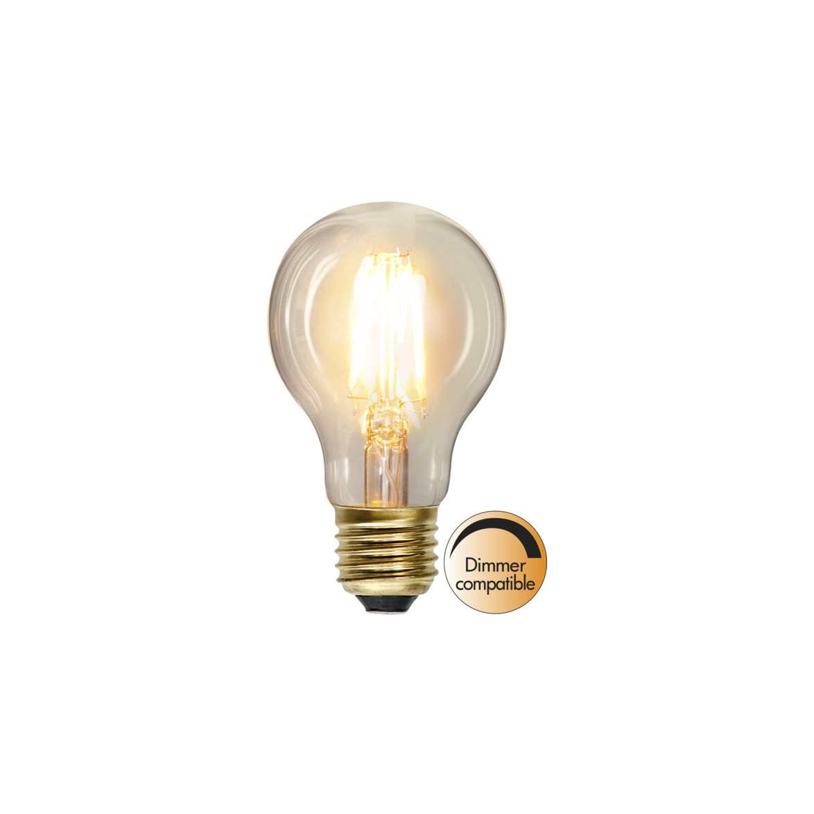 LED-lampa E27, Normal, 3W Soft Glow