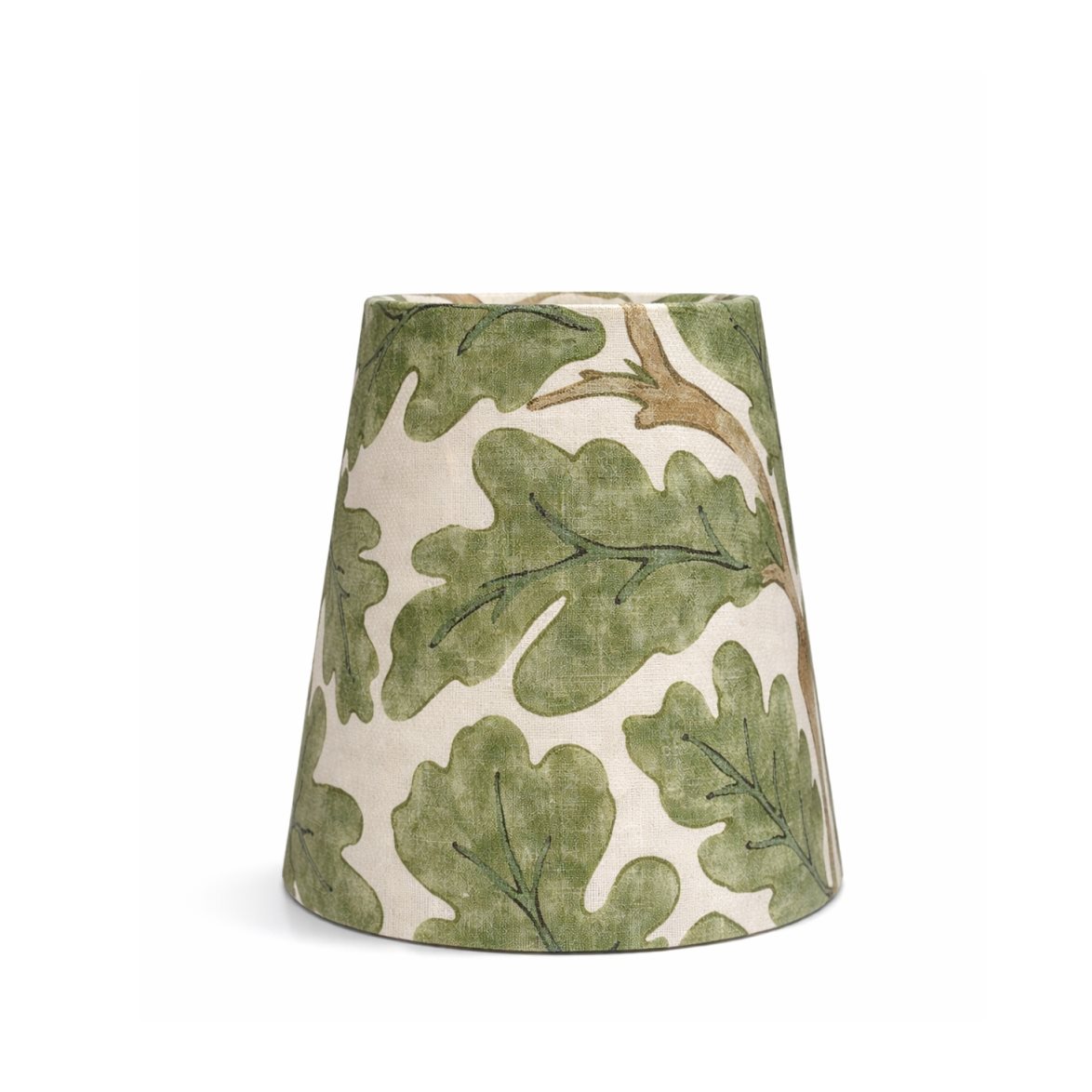 BERGO Lampskärmar Hilda 10 klo lampettskärm Oak Forest/Cream | Lampskärmar - Lampettskärmar | Lampspecialisterna