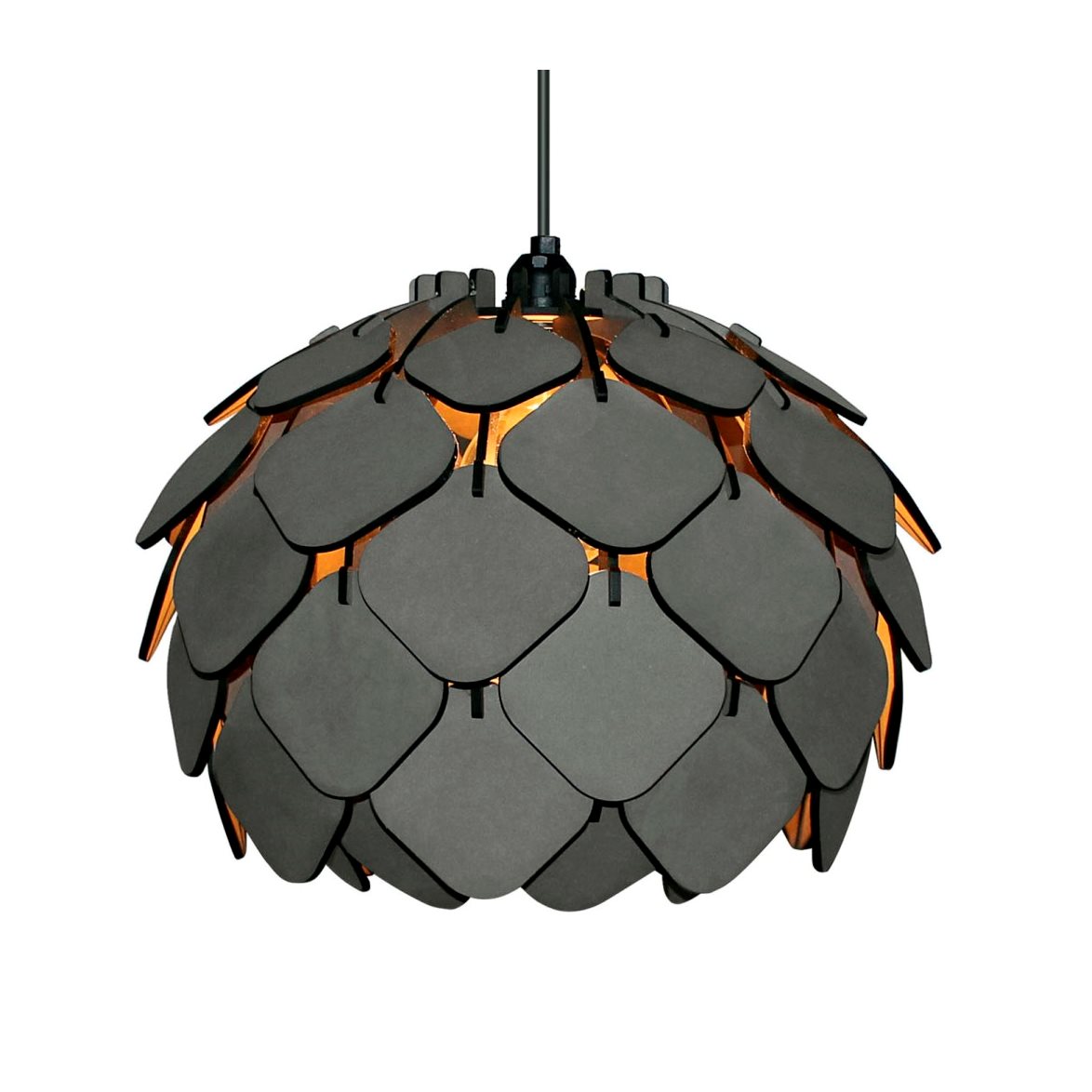 Wennersten Design Getter&ouml;n Taklampa, Betonggr&aring; Medium
