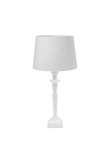 Salong Lampfot Vit 33cm