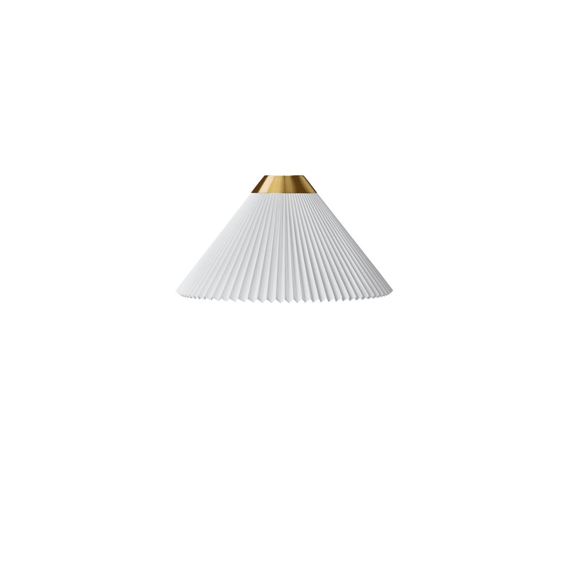 Le Klint Le Klint 12 Mässing lampskärm, Vit 19 cm | Lampskärmar - Lampskärm läslampor | Lampspecialisterna