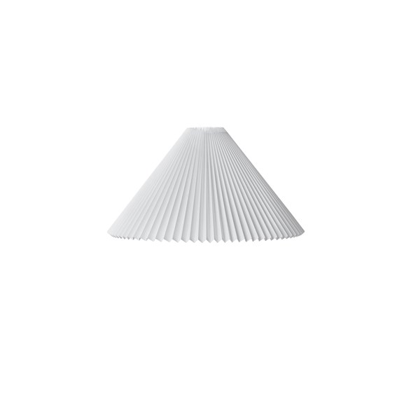Le Klint 12 lampskärm, Vit Standard 27 cm