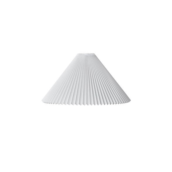 Le Klint 12 lampskärm, Vit Standard 30 cm