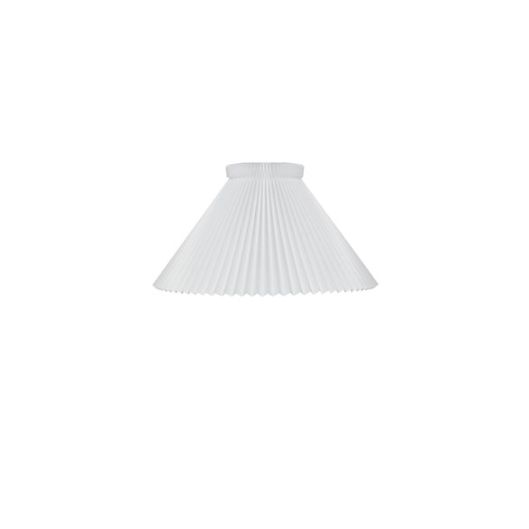 Le Klint 1 lampskärm, Vit Papper 23 cm