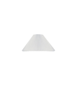 Le Klint 2 lampskärm, Vit Papper 14 cm