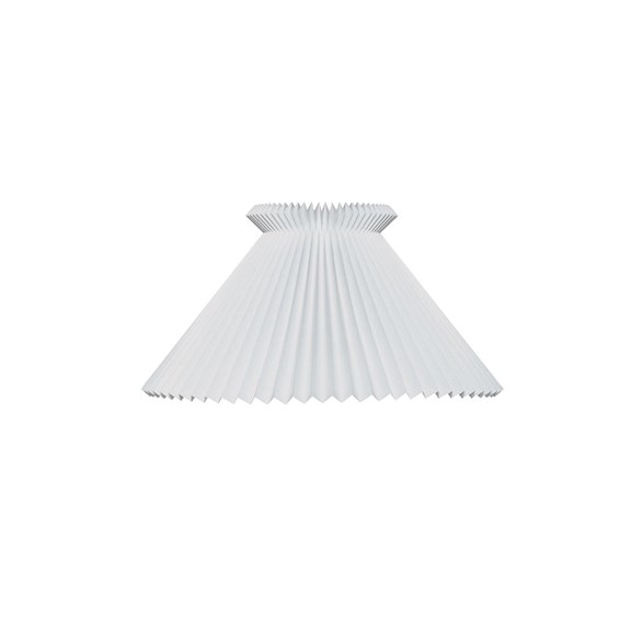 Le Klint 6 lampskärm, Vit Papper 38 cm